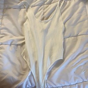White bodysuit from forever 21 never worn
